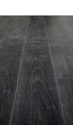 Kronotex Exquisit 8mm Nostalgia Teak Graphite 4V Laminate Flooring